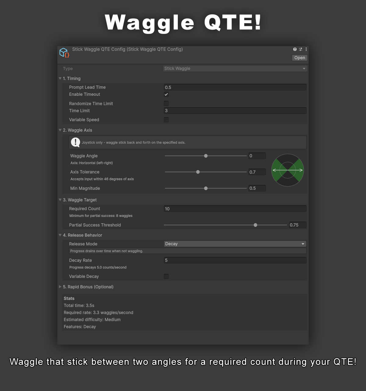 Stick Waggle QTE